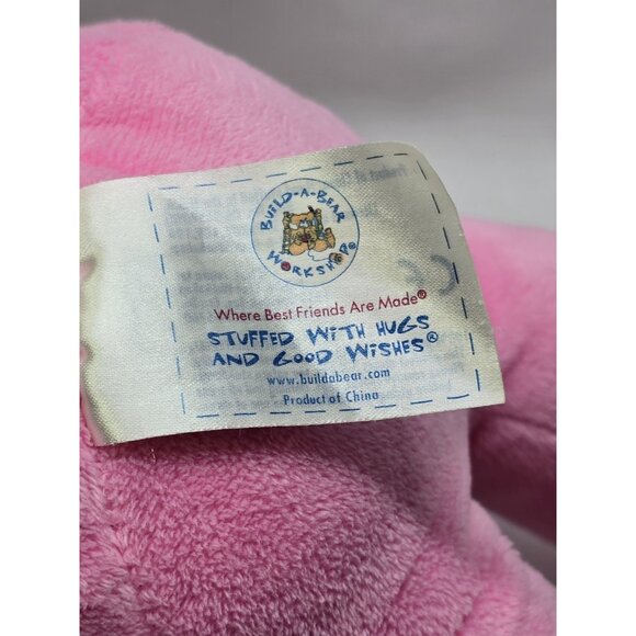 2012 Hello Kitty Build A Bear Workshop Pink- Leopard Paws Winking 18" No Bow - Picture 5 of 13